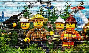 LEGO City graffiti collectie 1 van Bert Hooijer