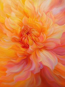 Fleur orange
