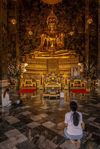 Wihan-Luang-Tempel in Bangkok, Thailand