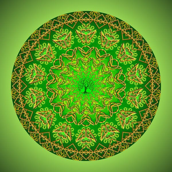 Crystal Mandala Balancing Energies/NOAH by SHANA-Lichtpionier