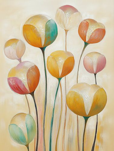 Fleurs abstraites