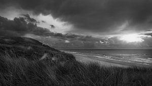 Douches dans les dunes sur Klaas Fidom