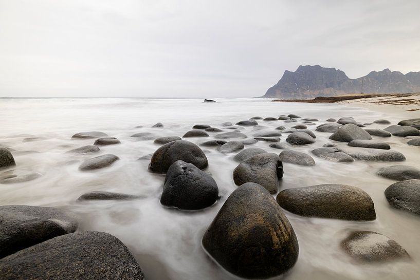 Rotsen op de Lofoten van Frank Pietersen