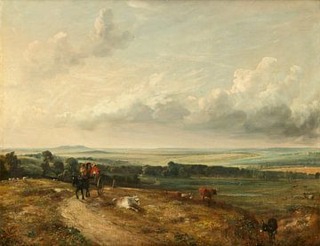 Uitzicht op Hampstead Heath, John Constable