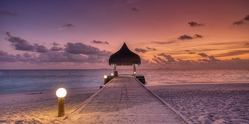 tropical sunset par Judith Kuhn