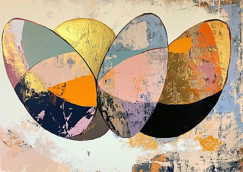 Or abstrait | Superposition d'or