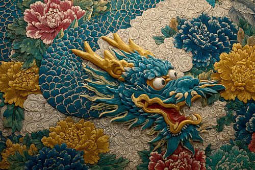 japanse kleurrijke kunst