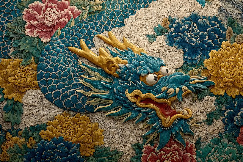 japanese colourful art by Egon Zitter