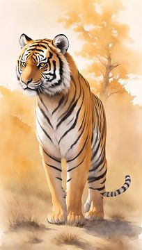 Majestueuze tijger