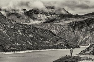 Silvretta meer van Rob Boon