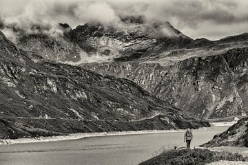 Silvretta meer van Rob Boon