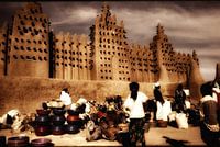 markt in Djenne