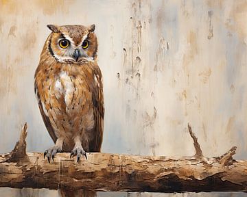 Hibou | Hibou sur Art Merveilleux