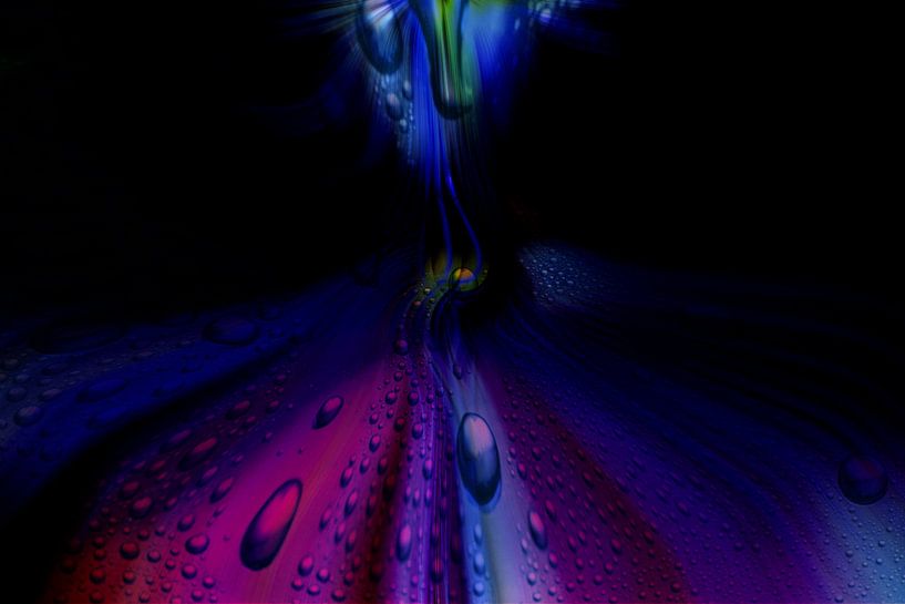 Water drops on the way by Photoart-Naegele