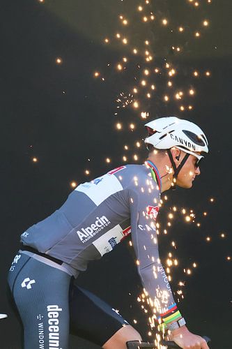 Mathieu van der Poel Ronde van Vlaanderen vonken van FreddyFinn