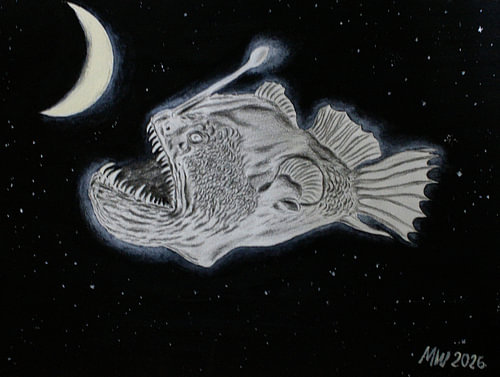 Der Anglerfisch im Mondschen