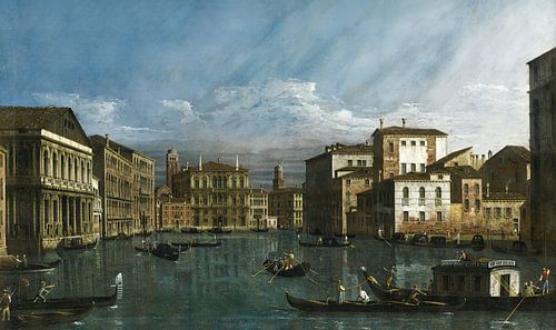Bernardo Bellotto,Het Canal Grande in Venetië