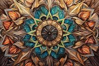 Mandala Art Frame 227942