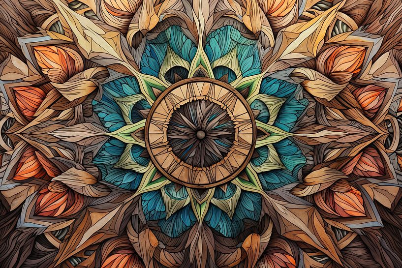 Mandala Art Frame 227942 by Abstract Painting
