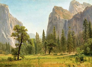 Albert Bierstadt,Bridal Veil Falls, Yosemite Valley, Kalifornien, 1871-1873