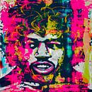 Jimi Hendrix Pop Art 0920016 van Felix von Altersheim thumbnail