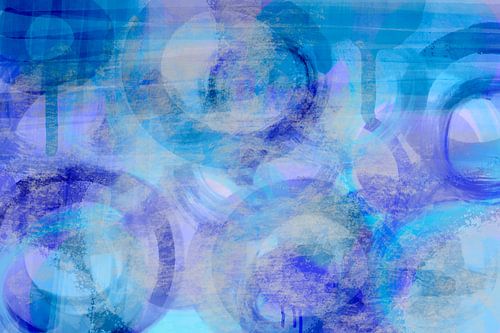 ABSTRACT ART Espace couleur n°13 sur Melanie Viola