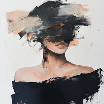 Verborgen emoties in kleur van Poster Art Shop