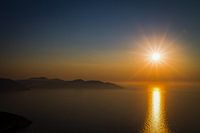 Sunset in Greece