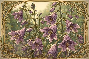 Hosta's Jugendstil von Linda de Klein