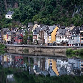 Dorp Cochem, Moezel Duitsland van Bob Slagter