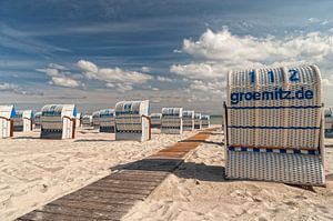 Strandkörbe  von Dirk Thoms