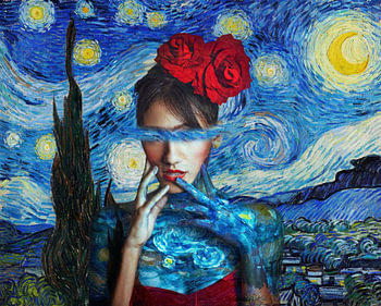 Sternennacht - Vincent van Gogh was hast du getan!