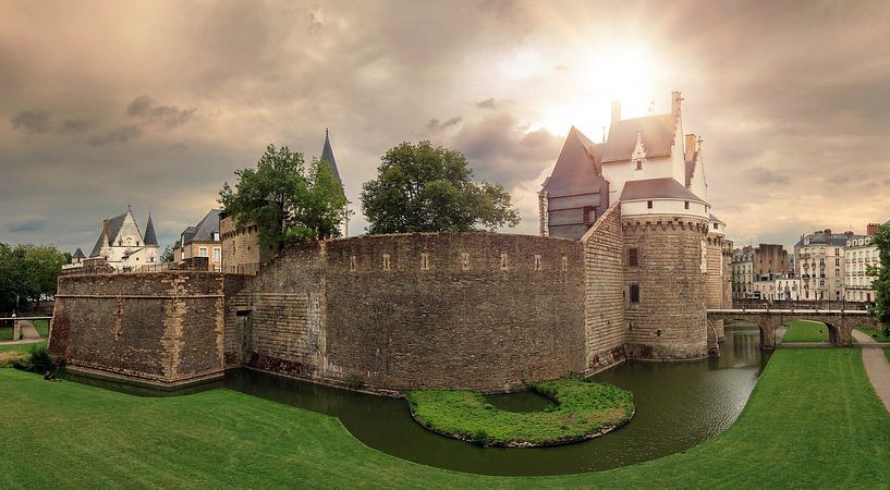 Kasteel Château des ducs de Bretagne in Nantes by Dennis van de Water