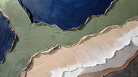 Relief « Japandi » – Paysage de silence sur AidasignArt