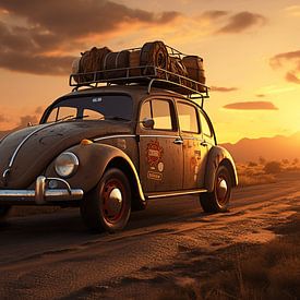 Volkswagen Beetle 8 van Harry Herman