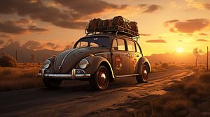 Volkswagen Beetle 8 van Harry Herman