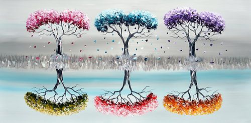Seasons by Gena Theheartofart