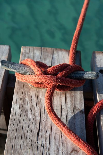 Bleiben Sie dran. Sicher am Dock. von Margot van den Berg