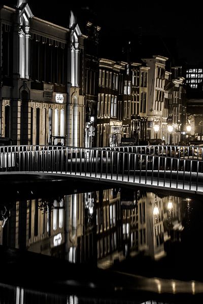 Leiden op zijn mooist! Catherinabrug Leiden! von Dirk van Egmond