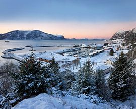 Panorama of Godøy, Sunnmøre, Møre og Romsdal, Norway by qtx