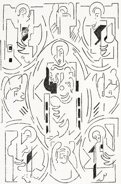 Albert Gleizes, Thoughts on man and God 1 by Atelier Liesjes