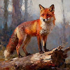 Wildtiere – Ungezähmte Anmut – Fuchs 1 von Johannas Art Creations