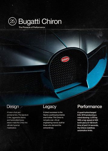 Bugatti Chiron Magazin Titelseite
