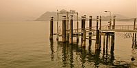Aanlegsteiger van Stresa aan het Lago Maggiore - Italie  van Jasper van de Gein Photography thumbnail
