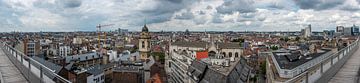 Panorama à 180 degrés de Bruxelles sur Werner Lerooy