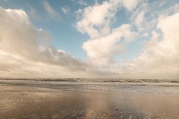 Meerblick mit Wolken