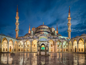 Blauwe Moskee in Istanbul