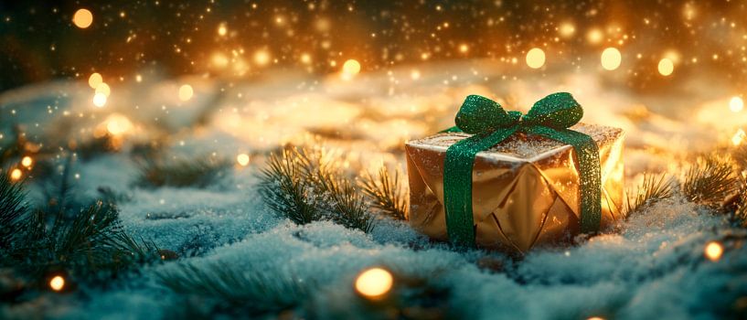 Christmas gift setting by Poster Art Shop