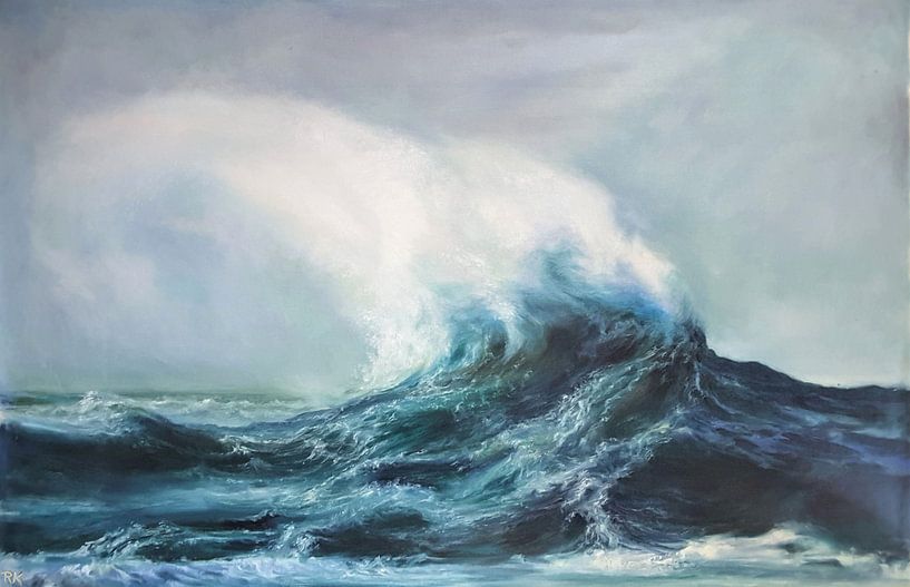 Ocean wind van KB Prints