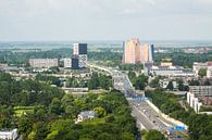 Blick auf die Südliche Ringstraße von Groningen von Volt Miniaturansicht